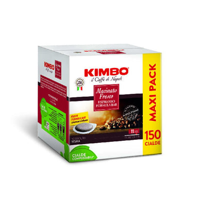 600 cialde Kimbo Caffè - offerta cialde espresso- box da 150 cialde