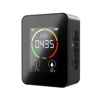 Rilevatore di Monossido di Carbonio e CO2 – Dispositivo 3 in 1 per Sicurezza Ambientale.