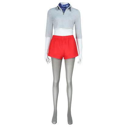  Costume Cosplay di Undici ispirato a Stranger Things Stagione 5, perfetto per donne e ragazze che vogliono distinguersi durante Halloween, Carnevale, feste a tema ed eventi cosplay.