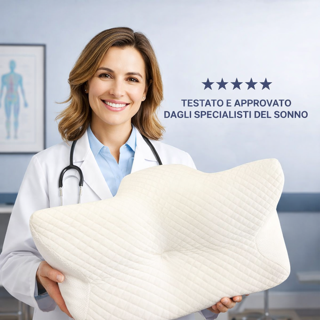 Cuscino Cervicale Ortopedico Memory Foam: La Soluzione per Dolori al Collo e Sonno Rigenerante
