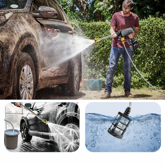 Idropulitrice a Batteria Professionale: Potenza e Libertà Senza Fili per auto con secchio