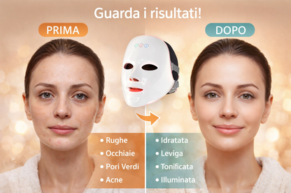 Maschera LED Viso Professionale: Tecnologia Avanzata per la Bellezza della Pelle 2026