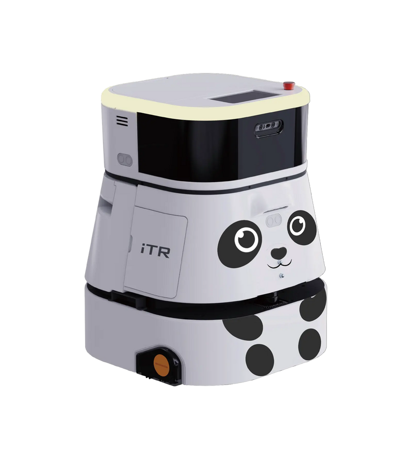 Robot Aspirapolvere Lavapavimenti iTR C2 per Uso Commerciale: Navigazione SLAM, Ricarica Automatica, Controllo App