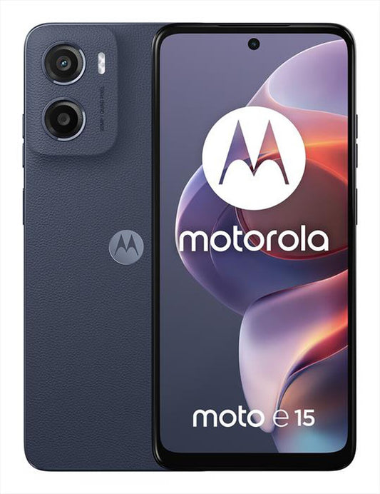 Motorola Moto E15 con display 6.67", 2GB RAM, 64GB di memoria, batteria 5000mAh