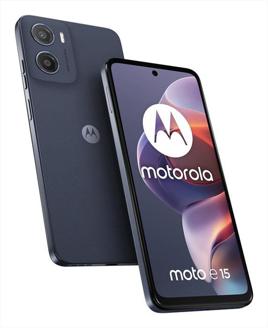 Motorola Moto E15 2+64GB denim Blue – Display 6.67", Android 14
