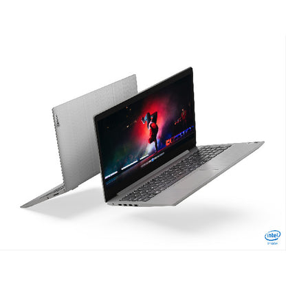 Tastiera e touchpad del Lenovo IdeaPad 3 15ADA6 in primo piano
