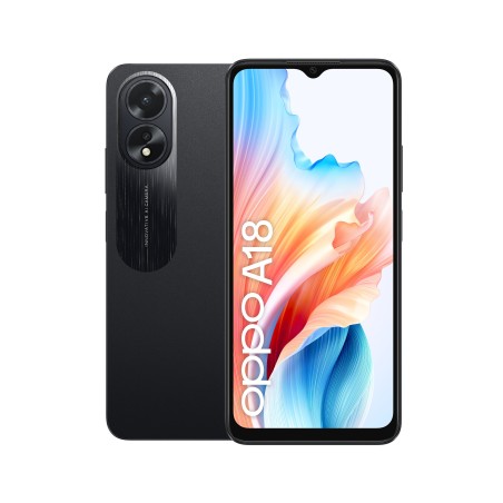OPPO A18 4G Smartphone, AI Doppia Fotocamera 8+2MP, Display 6.56", 5000 mAh