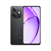 OPPO A40M Sparkle Black acceso con schermata home attiva

