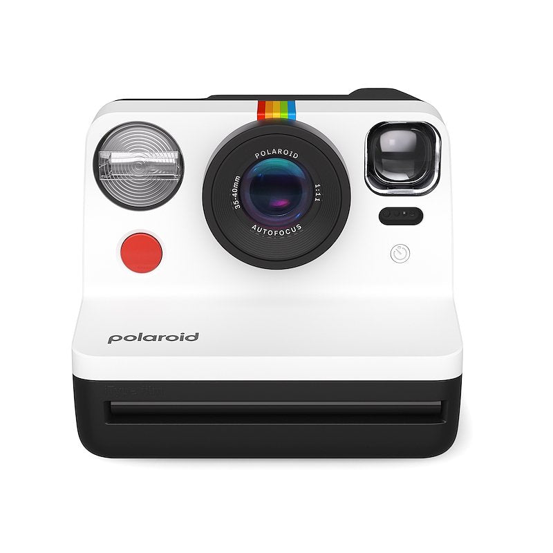 Fotocamera Polaroid Now Gen 2 – Scatta ricordi in tempo reale con la qualità delle foto istantanee, flash integrato e design elegante in bianco e nero.