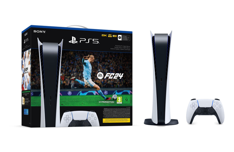 PS5 Digital Edition with EA SPORTS FC 24 and FUT VCH