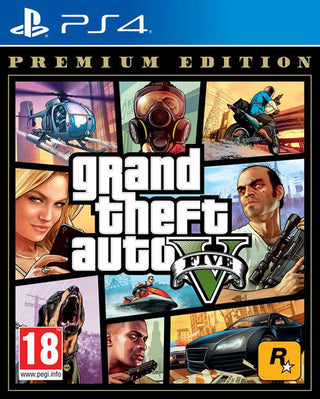 PS4 GTA Grand Theft Auto 5 Premium Edition