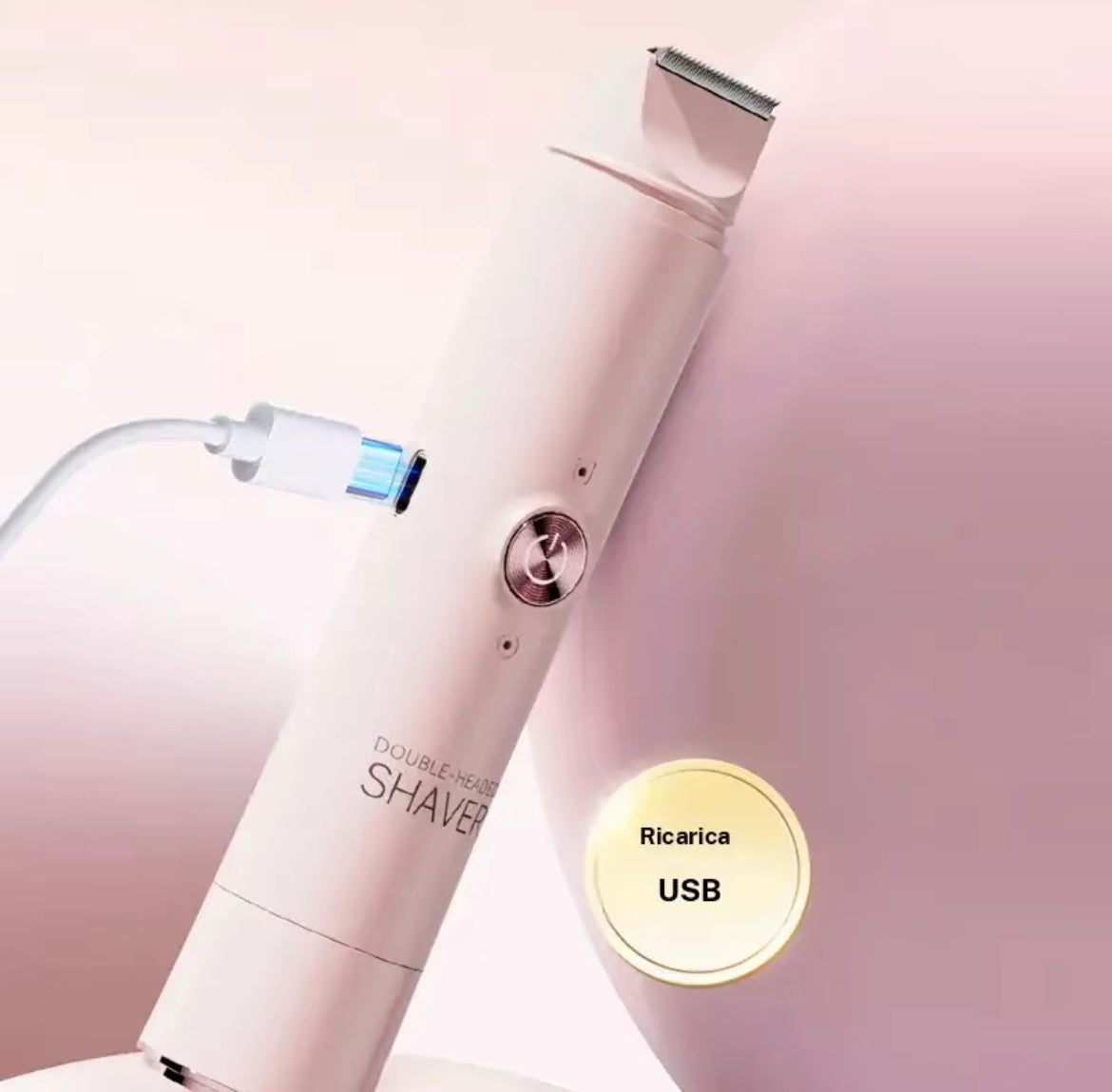 depilazione delicata e indolore con il nostro kit epilatore elettrico 2 in 1. Progettato specificamente per le donne, questo dispositivo ricaricabile combina precisione, comfort e sicurezza per una pelle perfettamente liscia su tutto il corpo.