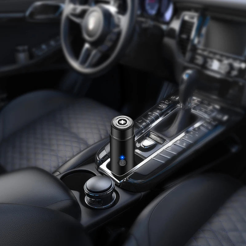 Mini Rasoio Elettrico Portatile Ricaricabile Wireless - Display LED Unisex Uomo Donna