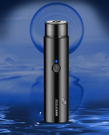 Mini Rasoio Elettrico Portatile Ricaricabile Wireless - Display LED Unisex Uomo Donna