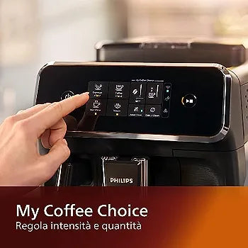 Philips Macchina da Caffè Series 2200 EP2224/40 Automatica macina caffè e montalatte touch