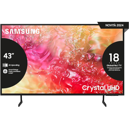 Smart TV Samsung 43 pollici UE43DU7172 vista frontale UHD 4K HDR
