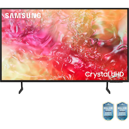Dettaglio schermo Samsung UE43DU7172 con tecnologia LED Ultra HD 4K


