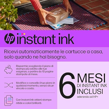 Hp Stampante OfficeJet Pro 9010e Stampante Multifunzione a getto di inchiostro A4 a colori INKJET 257G4B Fronte e retro automatico 22 ppm WIFI