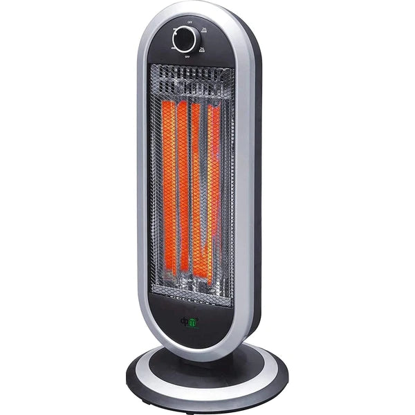 DPM Stufa al Carbonio Oscillante 2 Elementi 900W