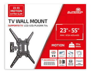 TV BRACKET 23"-55" Extra Slim 30 Kg