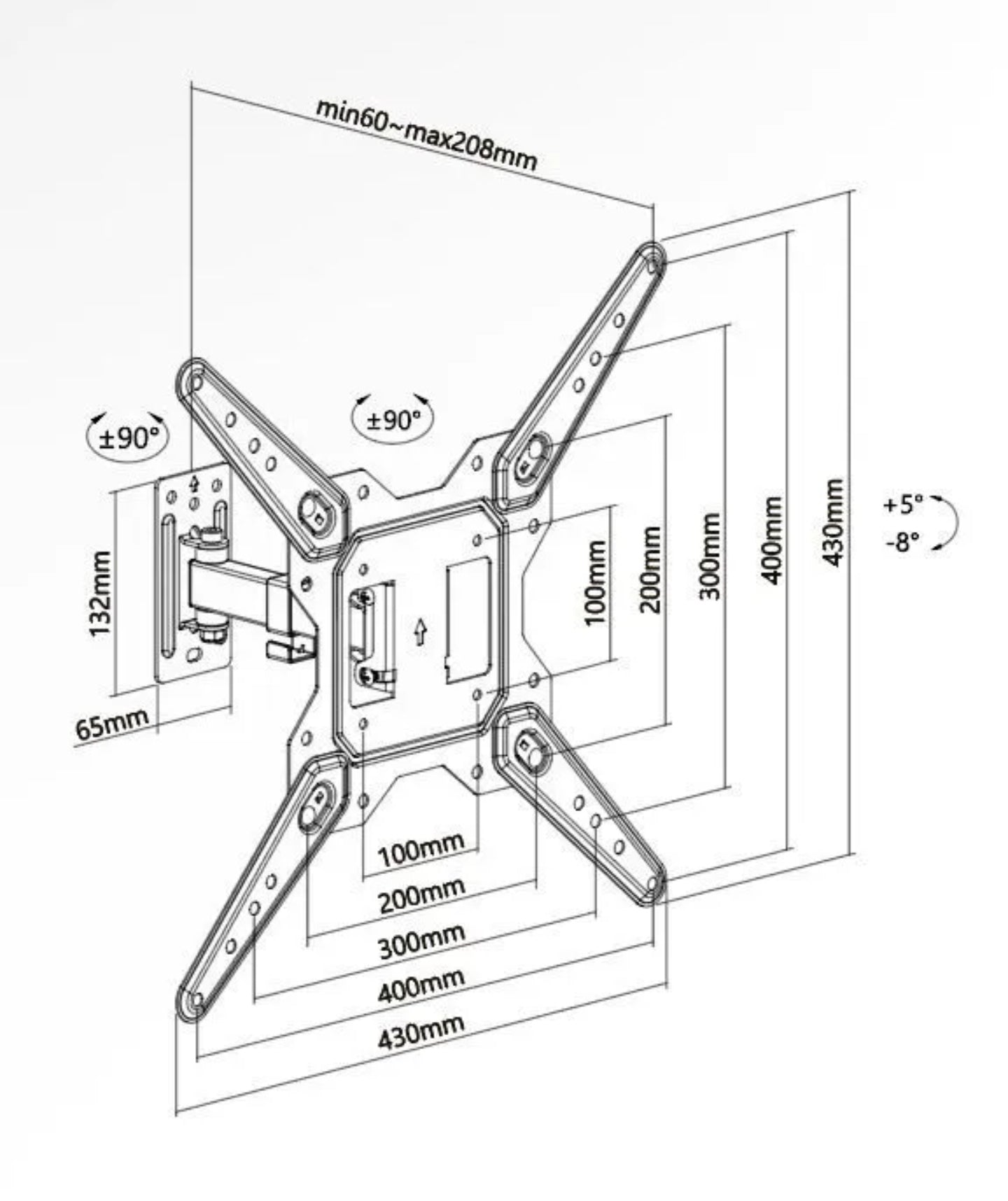 STAFFA TV 23-55 Extra Slim