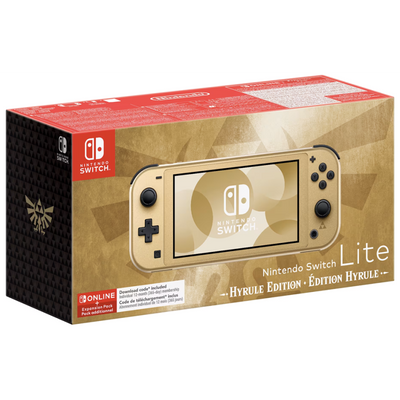 Switch lite Console Hyrule Edition Special Edition + 12M NSO