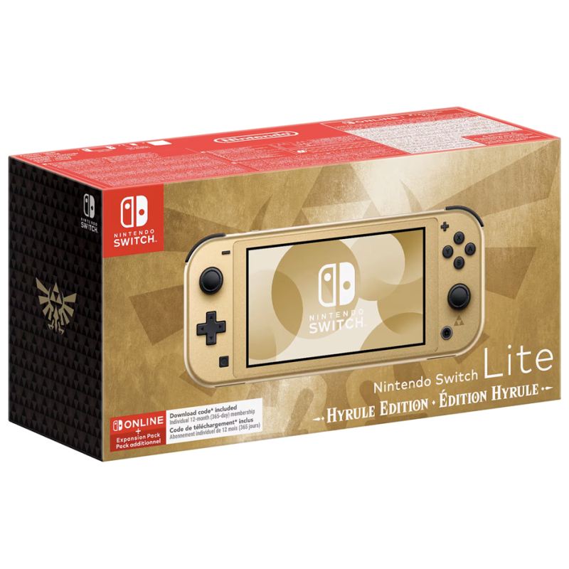 Switch lite Console Hyrule Edition Special Edition + 12M NSO