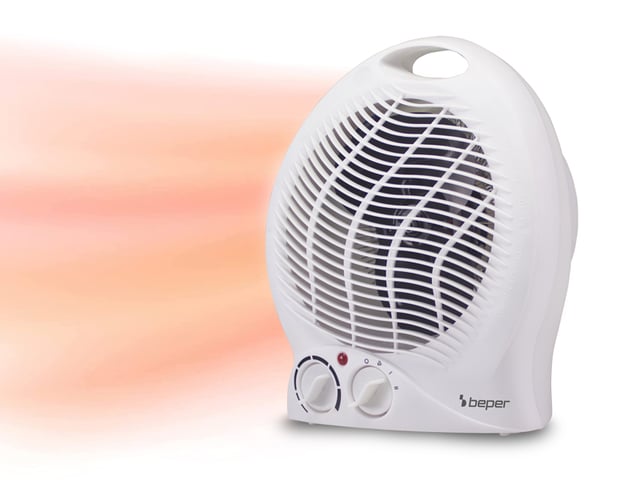 JOYTECH Termoventilatore 2000W Bianco - Riscaldamento Rapido ed Efficiente