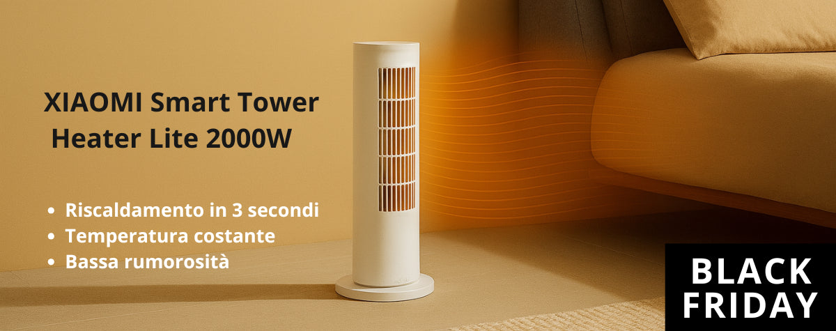 termoventilatore a torre xiaomi black friday
