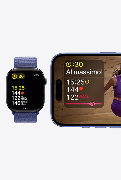 Apple Watch Serie 10 controllo battito cardiaco