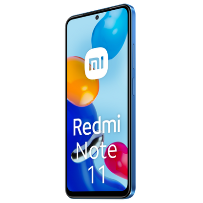 Sistema di fotocamere quad del Xiaomi Redmi Note 11, con fotocamera principale da 50 MP, fotocamera ultra grandangolare da 8 MP, fotocamera macro da 2 MP e sensore di profondità da 2 MP per scatti versatili.