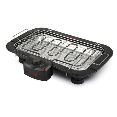 Girmi Barbecue Elettrico da tavolo BQ11 2000W Con Griglia Nero