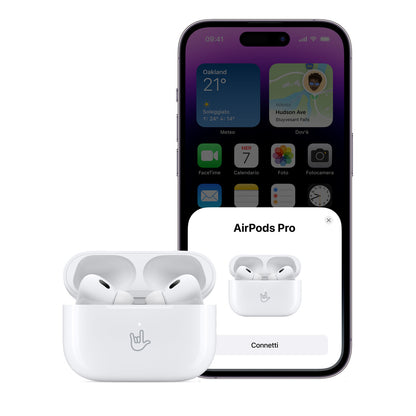 Apple AirPods Pro 2 con Custodia di Ricarica