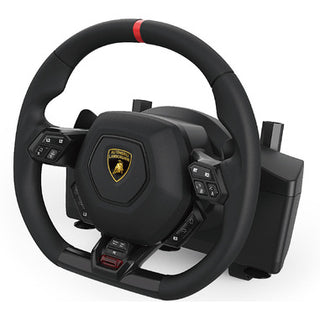 Lamborghini Gaming Steering Wheel with PS4-PS5-PC Pedals