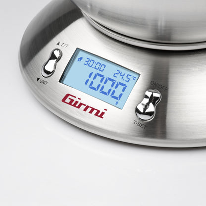 Bilancia Elettronica Acciaio Inox Girmi PS85 Automatica