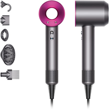 Dyson Asciugacapelli HD07 Supersonic Hair Dryer 1600W Grigio/Fucsia