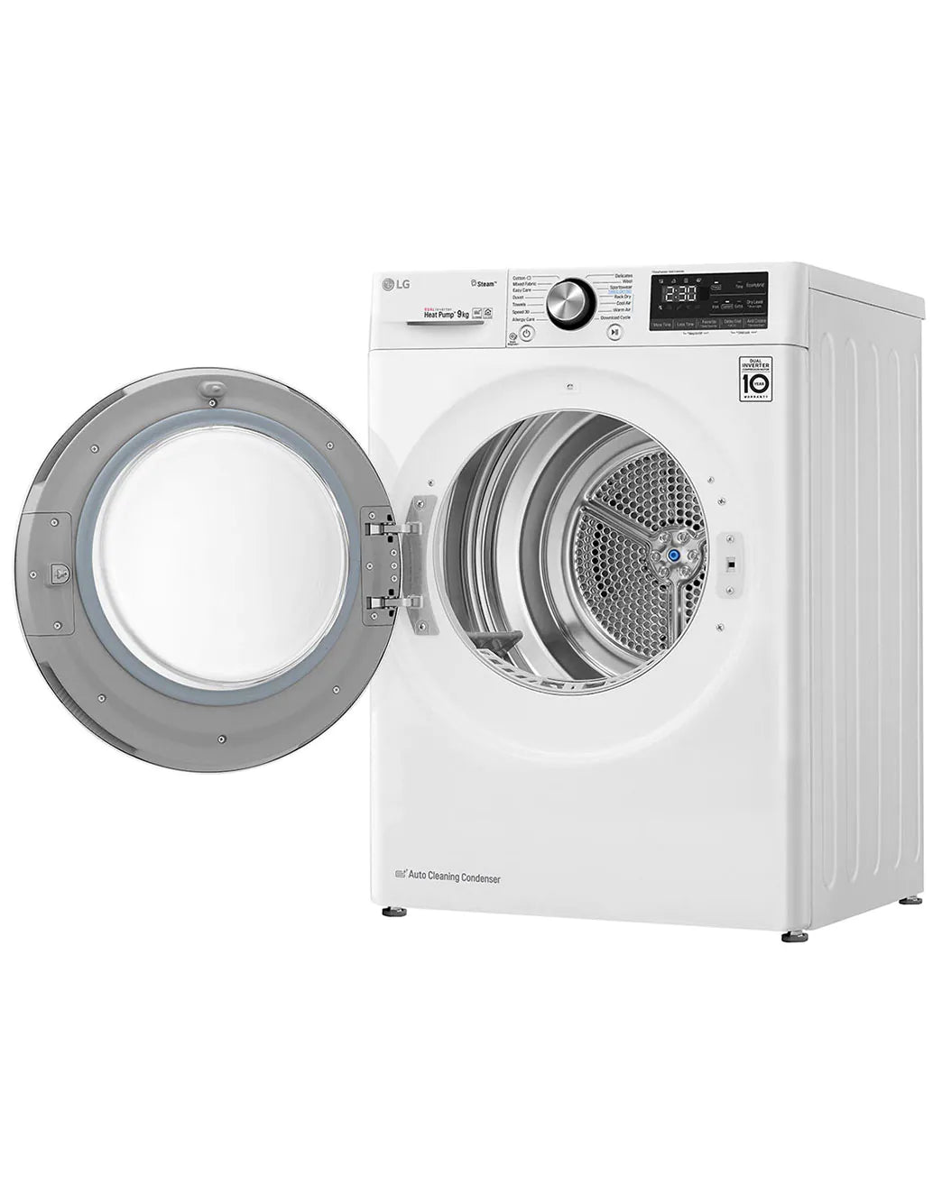 LG Asciugatrice RC90V9AV2W 9kg Pompa di calore DUAL Inverter