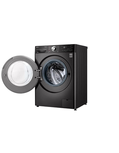 LG Lavatrice Classe A 10,5kg F6WV910P2SA AI DD™ 1600 giri TurboWash 360 Vapore antipiega Wi-Fi Black Steel