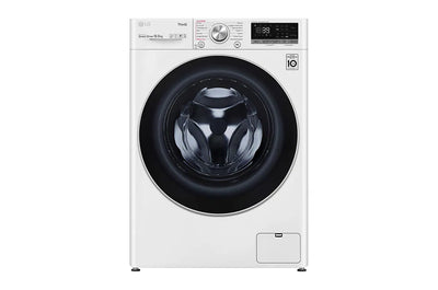 LG Lavatrice F4WV710S1E 10,5kg AI DD Serie V7 Classe A+++ 1400 giri TurboWash 360 Lavaggio a vapore Wi-Fi White